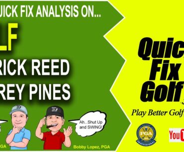 Check out Patrick Reed at Torrey Pines Under Rules Controversy