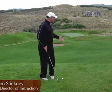 Promontory Golf Club- Downhill Shot