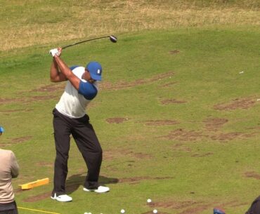 Tiger Woods Protracer Practice Range | #RoyalPortrush | The Open 2019