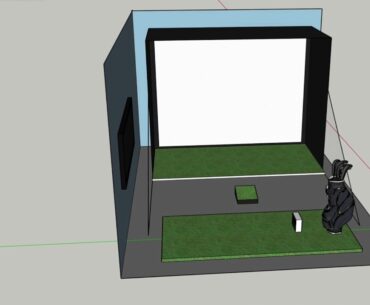 SwingBay Golf Simulator Bay from Rain or Shine Golf