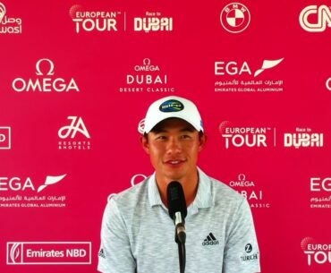 Collin Morikawa: Preview Press Conference English Omega Dubai Desert Classic 2021