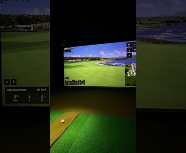 Trackman 4 Putting - 4ft putts in our Golf Simulator!  #shorts