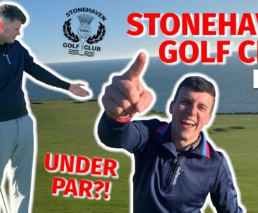 9 HANDICAPPER UNDER PAR ON A CLIFFSIDE?! | Azzie V Scott | Episode #15 | Stonehaven Golf Club