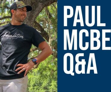 Paul McBeth Q & A - Boulder Woods