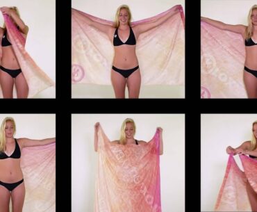 Introducing The Rox Volleyball Sarong And How To Wear A Sarong