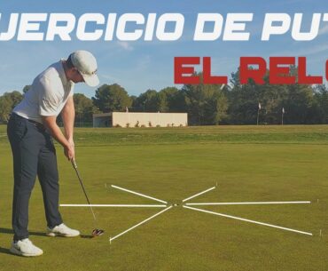 El Reloj - Mejora los putts con pendiente lateral | Ejercicios de Putt