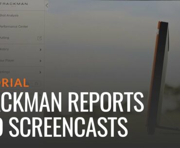 How to share TrackMan reports and screencasts