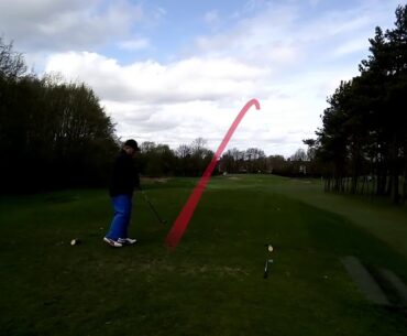 15th Hole ZZ Tee Shot Hobson Golf Course