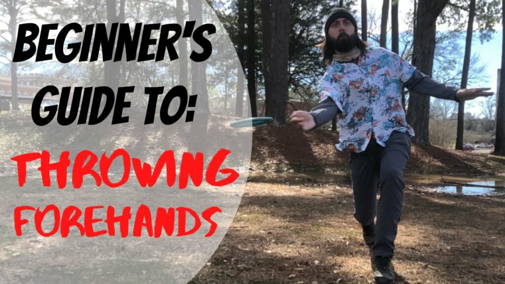 right hand forehand disc golf