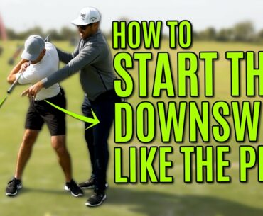How To Start The Downswing Like The Pros | Lower Body Separation
