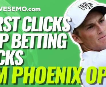 2021 WASTE MANAGEMENT PHOENIX OPEN TOP-5 BEST BETS | Golf Betting Picks