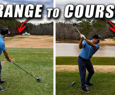 Top Tips to Take your Range Swing to the Golf Course