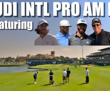 SAUDI INTERNATIONAL PRO-AM DAY ft Dustin Johnson, Phil Mickelson, Tommy Fleetwood & Tony Finau