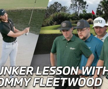 Tommy Fleetwood Gives Fore Play A Bunker Lesson