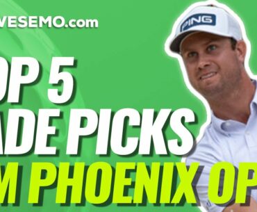 2021 WASTE MANAGEMENT PHOENIX OPEN TOP-5 DFS FADES | Daily Fantasy Golf