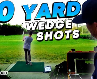 60 Yard Wedge Shots | Distance Control Drills