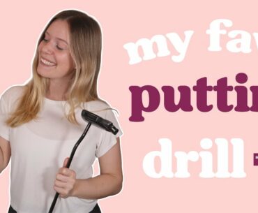 THE BEST AT-HOME PUTTING DRILL // GOLF 2021