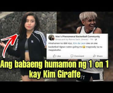 ANG HUMAMON NG 1 ON 1 KAY KIM DE LEON | SACHI JIMENEZ BASKETBALL HIGHLIGHTS | MAVS PHENOMENAL