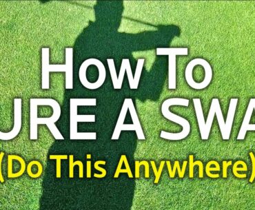 HOW TO CURE A SWAY (Do This Anywhere)