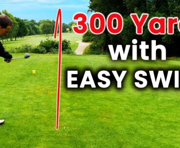 How to Hit the Ball Further in Golf with an EASY GOLF SWING - These GOLF TIPS Just Work!