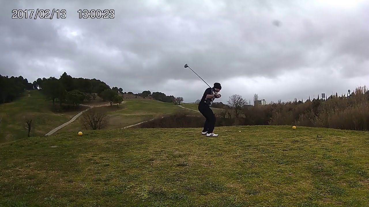 Golf Shot Driver Fade Golf Shot Driver Fade