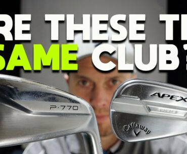 CALLAWAY APEX PRO IRONS Vs TAYLORMADE P770 IRONS