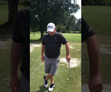 50 yard wedge shot