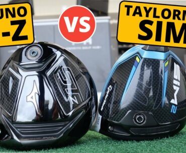 MIZUNO ST-Z DRIVER REVISITED + TaylorMade SIM2 Driver