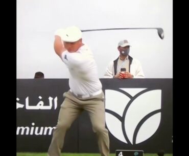 Bryson DeChambeau slow motion golf swing. #golf #bestgolf #golfswing #subforgolf #alloverthegolf