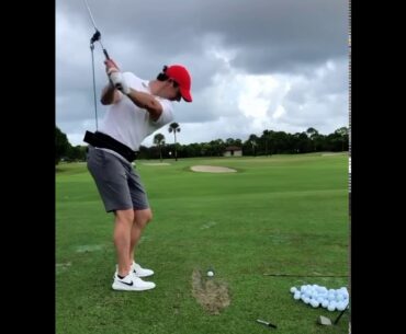 Rory Mcilroy Golf Swing Tour Striker Planemate Training Aid #SHORTS