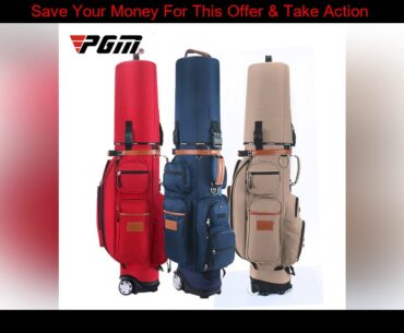 #Deal Authentic Golf Pulley Men Bag Multi-purpose Tug Standard Bag Capacity Wheel Combination Golf