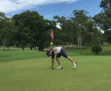 Casual 9 Holes (10 hcp) Lismore Golf Club, (score breakdown in description)