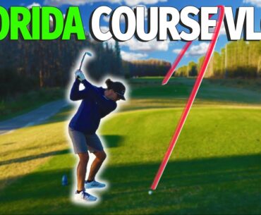 9 Hole Course Vlog In FLORIDA | What can I shoot? | Micah Morris