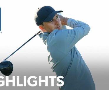 Jordan Spieth shoots 4-under 67 | Round 2 | Waste Management | 2021