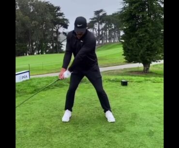 Brooks Koepka slow motion golf swing. #golf #golfswing #bestgolf #subforgolf #alloverthegolf