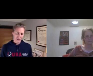 Lindsay Shoop, OLY, MSEd, CSCS: Better Great Than Never | Petaluma Riverside Chats Feb. 3, 2021