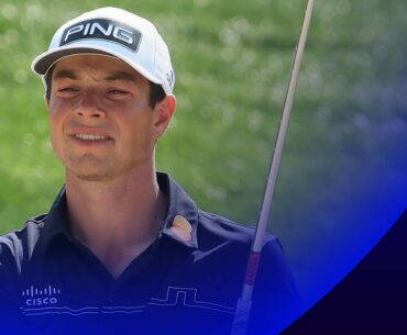 Viktor Hovland shoots 66 in stormy weather in Saudi | Round 2 Highlights | 2021 Saudi International
