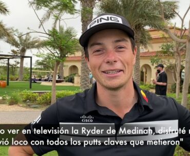 Viktor Hovland speaks about his excitement about Ryder Cup