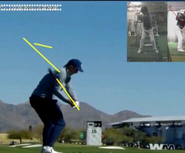 Jordan Spieth 3w. How should the shaft move on the down swing?