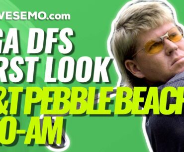 PGA DFS PICKS AT&T PEBBLE BEACH PRO-AM DAILY FANTASY GOLF STRATEGY DRAFTKINGS & FANDUEL 2/8/21