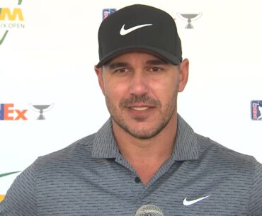 Brooks Koepka Thursday Flash Interview 2021 Waste Management Phoenix Open - Round 1