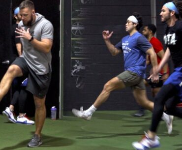 Straight Leg Bounds For Linear Speed
