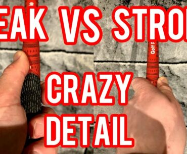 THE GOLF GRIP IN CRAZY DETAIL