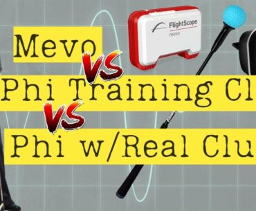 Compare golf practice data