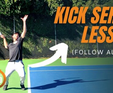 Kick Serve Technique : How to Hit a Consistent Kick Serve (Step by Step)