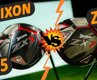 ONLY ONE OF THESE DRIVERS MEAN BUSINESS..? Srixon ZX5 & ZX7 Driver Review [Featuring Taylormade M6]