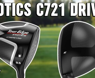 Tour Edge Exotics C721 Driver Review | Trackman Testing