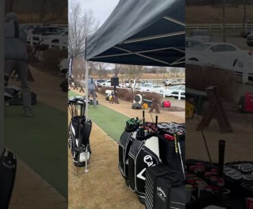 Mike Aldrich psyched to get fitted for Callaway Clubs