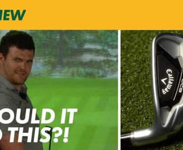 Strange...Is it supposed to do this?! | Callaway APEX DCB Irons
