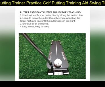 Golf Putting Trainer Practice Golf Putting Training Aid Swing Trainer Eye Line Swing Trainer Eye Li